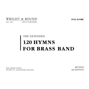 120 Hymns Full Brass Score 