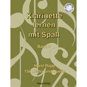 Klarinette lernen mit Spass - Band 2